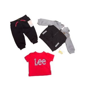 Lee Baby 3 Piece Set Size 3-6M New With Tags